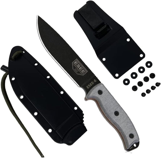 Esee 6 Knife with Polymer Sheath